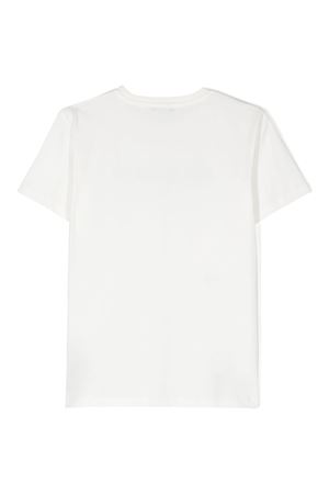 tshirt in cotone bianco BALMAIN PARIS KIDS | BV8P01Z0057102NE